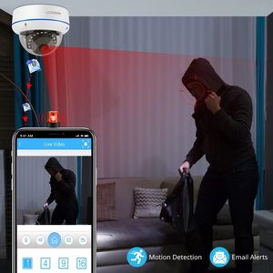 4CH 3MP IP66 caméra IP étanche extérieur 3MP CCTV 4 canaux Poe Nvr Kit AI système de Surveillance de détection de visage - Product Image 4