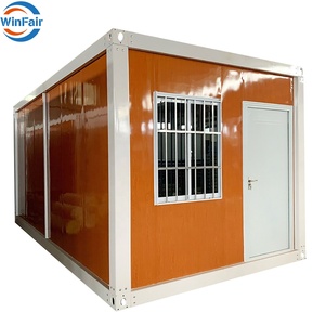 WinFair Case Prefabbricate Portatili con Pannelli Sandwich, Ville Prefabbricate con WC, Piccole Case Container - Product Image 1