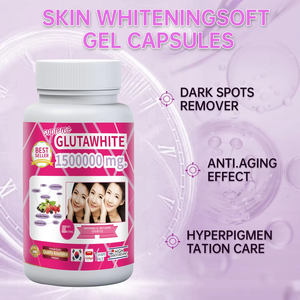 2025แคปซูลเนื้อนุ่มสีขาวกลูตาเพื่อผิวขาวและต่อต้านริ้วรอยผลิตภัณฑ์ไวท์เทนนิ่ง - Product Image 4