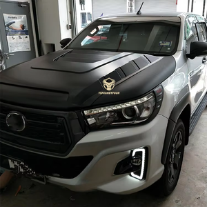 Kit <span class=keywords><strong>de</strong></span> décoration <span class=keywords><strong>de</strong></span> carrosserie 4x4 style thaïlandais, capot complet et prise d'air pour Hilux Revo Rocco Conquest 2015-2019 - Product Image 1