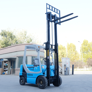 Простой в управлении гидравлический электрический вилочный погрузчик на 2 тонны с сертификатами CE и EPA для перевозки урожая, с малым радиусом поворота, легкий вес - Product Image 1