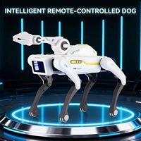 Robot chien éducatif intelligent CBYD avec programmation IA, écran OLED, Android 14 OS, Wi-Fi, contrôle à distance par application, 4 Go de RAM, garantie 1 an