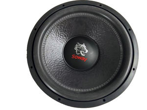 Caisson de basses de voiture SW15-<span class=keywords><strong>37</strong></span> 15 pouces 1200W RMS 2400W MAX haut-parleur de basse puissant à cône en aluminium - Product Image 5
