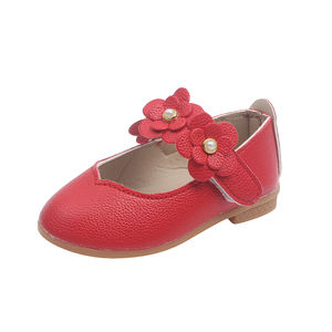 Scarpe Casual per Bambine di Alta Qualità, Stile Ballerina con Suola Piatta, Chiusura in Velcro per Camminare in Estate, Calzature Mary Jane per Bambini - Product Image 1