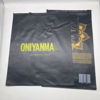 Pochette à fermeture éclair curseur givré biodégradable en PVC pour maillot de bain bikini sous-vêtements vêtements de plage pantalons chaussures emballage sac en plastique à fermeture éclair