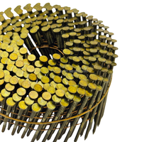 Clous à bobine à tige lisse de haute qualité à 15 degrés pour palettes et charpentes 50 mm Fabricant chinois