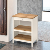 Armoire de rangement moderne en bois naturel blanc, écologique, tiroir étroit pour salon, chambre à coucher, cuisine, villas, bar à domicile