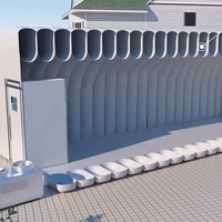 Membrane gonflable de haute qualité pour entrepôt frigorifique mobile Entrepôt de conservation de fleurs et de plantes fraîches