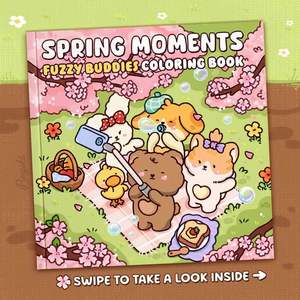Livre de coloriage et de dessin à succès sur le thème des animaux de dessin animé de la série Noël et Nouvel An, idéal pour la planification quotidienne, avec peinture à la gouache – Cadeau parfait - Product Image 5