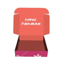 Boîte postale recyclable personnalisée de marque, en carton mat de 2 mm d'épaisseur, pour chaussettes et vêtements en fourrure, impression personnalisée, cadeau