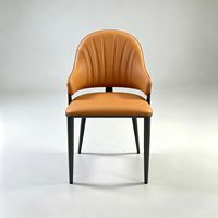 Chaise de salle à manger moderne de luxe en métal, prix de gros compétitif, pour hôtels et appartements