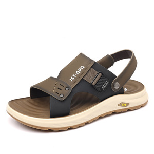 Sandales pour hommes, tongs décontractées d'été, nouvelle version coréenne, sandales décontractées à double usage pour hommes - Product Image 1