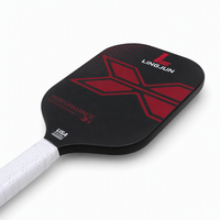 Pala de Pickleball Profesional T700 con Núcleo de Panal de Abeja de 16 mm de Grosor, Superficie de Fricción con Textura Micro Esmerilada, Fibra de Carbono Cruda con Recubrimiento UV