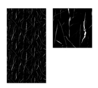 Film de transfert thermique décoratif moderne en PET à motif marbre pour panneau de plafond en PVC, imperméable, écologique, anti-rayures, directement de l'usine