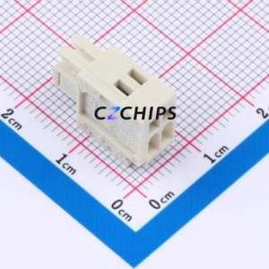 733-102 Plug-in Terminal Block P=2.5mm Connector ( Pitch: 2.5mm )( Color: Gray )( Total PIN Count: 2P )( Number of Rows: 1 ) - Product Image 1