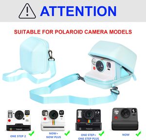 适用于 <span class=keywords><strong>Polaroid</strong></span> Now 3rd、OneStep、OneStep+、Onestep 2、Now、Now+Gen 2、Flip 即时胶片相机的相机包，带可调节肩带的包袋 - Product Image 4