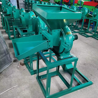 Nouveau moulin à grains auto-amorçant en acier au carbone type 280 pour usage domestique, moteur 220V, moulin à farine agricole haute performance
