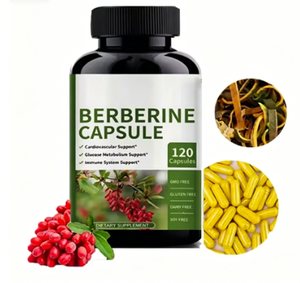 Cápsulas de Berberina de Marca Privada, Píldoras <span class=keywords><strong>para</strong></span> la Salud Cardiovascular y <span class=keywords><strong>el</strong></span> Apoyo del Sistema Inmunológico - Product Image 1