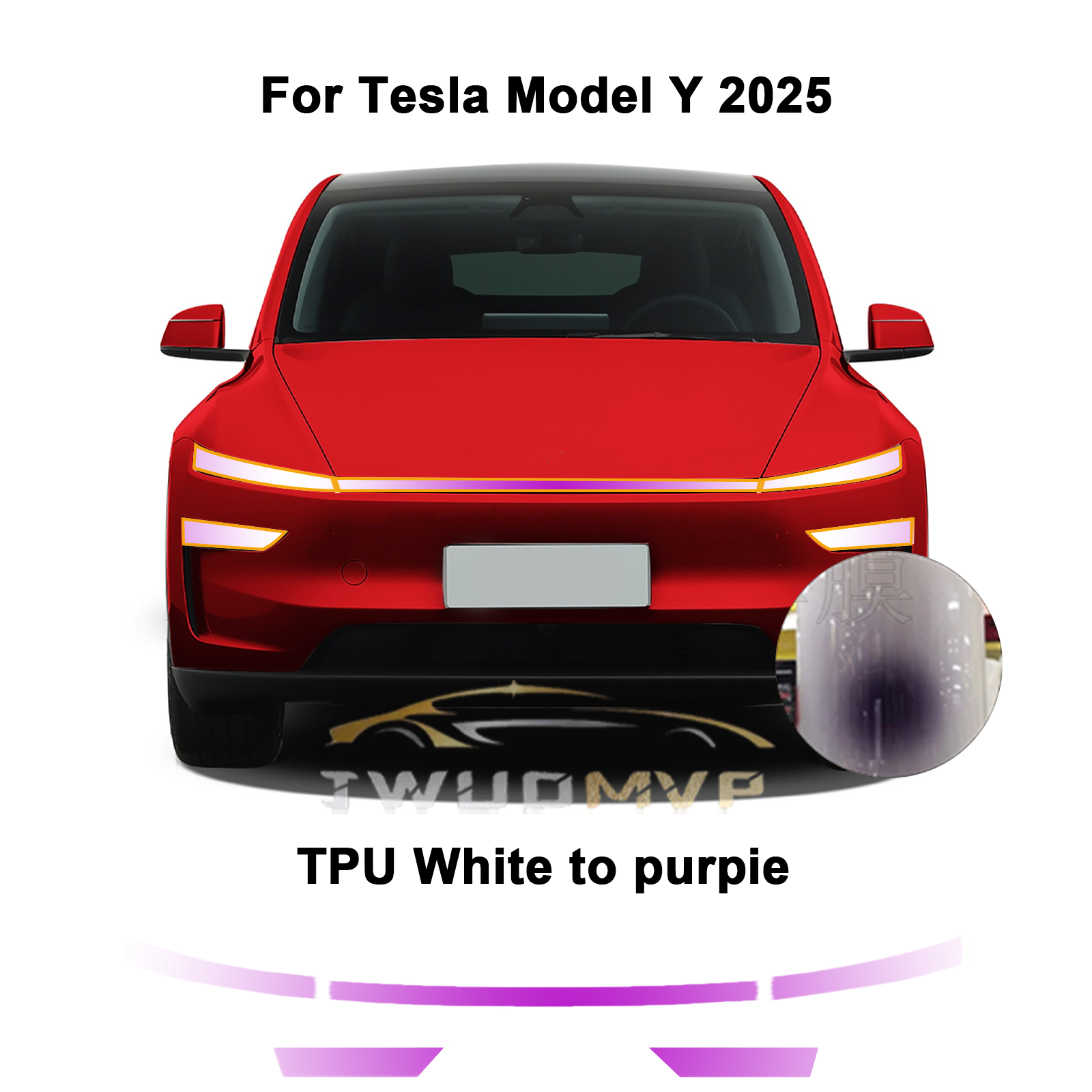 สีขาวเป็นสีม่วง