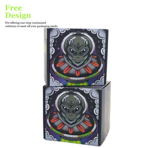 Offre Spéciale ondulé envoi <span class=keywords><strong>noir</strong></span> UV brillant logo personnalisé <span class=keywords><strong>noir</strong></span> Carton cils abonnement emballage expédition Boîtes postales d'expédition - Product Image 5