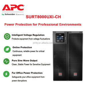 <span class=keywords><strong>APC</strong></span> SURT8000UXI-CH 8000VA/8000W Onduleur monophasé en rack/tour prenant en charge les batteries externes pour l'infrastructure de serveurs d'entreprise - Product Image 6