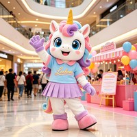 Costume de mascotte de dessin animé Lapin Blanc Leehom personnalisé en EVA pour adulte, tenue en peluche pour événements de Noël, de football et de carnaval