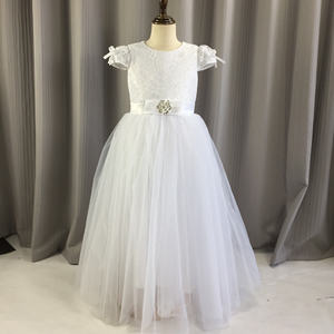 Hermosos <span class=keywords><strong>Vestidos</strong></span> de Primera Comunión para Niñas de 2 a 12 Años, <span class=keywords><strong>Vestidos</strong></span> Blancos de Gala para Niñas Pequeñas <span class=keywords><strong>2022</strong></span>, <span class=keywords><strong>Vestidos</strong></span> Largos de Dama de Honor con Flores - Product Image 5