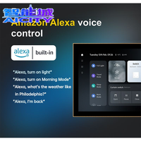 SQ 2025 Golden Security TPA08 Tuya Panel de Control Táctil Inteligente para el Hogar de 8 Pulgadas con Alexa Integrada, Kit de Hogar Inteligente