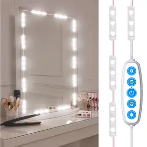 Nuevo Módulo de Espejo de Maquillaje LED de 5 Colores, Tira de Luz USB <span class=keywords><strong>para</strong></span> Espejo, Luz <span class=keywords><strong>para</strong></span> Tocador, Luz DIY <span class=keywords><strong>para</strong></span> Espejo de Vanidad - Product Image 1