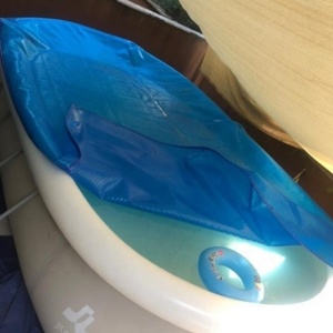 Couverture de <span class=keywords><strong>piscine</strong></span> protectrice 400 <span class=keywords><strong>microns</strong></span> <span class=keywords><strong>bulle</strong></span> bleue grandes piscines à couverture solaire flottantes pour <span class=keywords><strong>piscine</strong></span> souterraine - Product Image 5