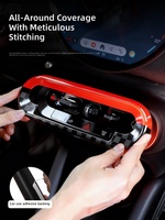 Nouvel autocollant décoratif de précision pour panneau de commande intérieur, accessoires pratiques à installer avec ruban adhésif pour Mini Cooper J01 2024-2025