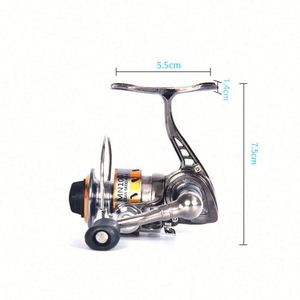 Moulinet spinning MN à succès, rapport de transfert 4.3:1, 1BB, 143g, en alliage d'aluminium, frein max 4KG, poignée interchangeable, pour rivière et ruisseau - Product Image 3