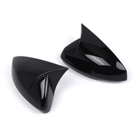 Tapas Cubiertas de Espejo Retrovisor para VW Polo MK6 2018-2022 Negro Brillante 2G0857537 2G0857538