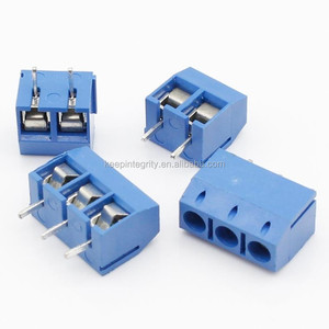 Jubaolai thiết bị điện tử 10 cái/lốc 5.08mm Pitch 2 P 3P 4P màu xanh/Màu xanh lá cây PCB vít khối thiết bị đầu cuối 300V 15A 2 pin thiết bị đầu cuối KF301-2P - Product Image 5