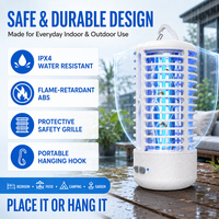 Saijzek Nouvelle tendance Non toxique sans rayonnement mouche insecte anti-moustique machine à tuer les moustiques zapper