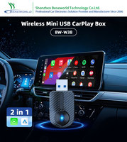 Adaptador Inalámbrico Carplay Android Auto OEM ODM del Fabricante, Convierte Carplay con Cable a Inalámbrico, Fácil Instalación para Autos