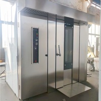 Four rotatif commercial neuf à bois en acier inoxydable haute productivité pour usine de transformation alimentaire