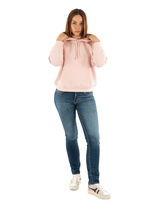Sweat-shirt à capuche pour femme, printemps automne, doux, respirant, léger, mélange de coton, haut décontracté, sweat-shirt personnalisé pour femme