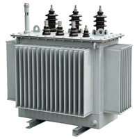 Transformador de Distribución Montado en Poste de 50kVA Trifásico Sumergido en Aceite Totalmente Sellado 100% Cobre 33kV 120V 240V para Construcción