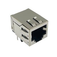 5G 10G réseau métal POE ethernet rj45 connecteur prise magnétique 8 broches smd rj45 connecteur femelle POE + pcb jack rj45 prise modulaire