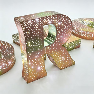 Letrero de Acero Inoxidable Perforado Personalizado con Logotipo 3D, Letrero LED Personalizado para Negocios, Señalización Exterior - Product Image 4