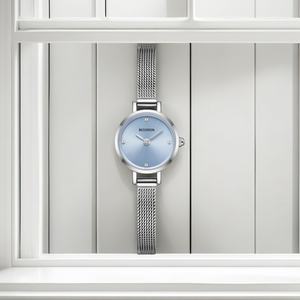 Reloj de Cuarzo para Mujer de Alta Calidad, Personalizado, de Lujo, OEM, con Correa de Acero Inoxidable, Estilo Ejecutivo y Moderno, Caja Nueva con Cierre de Hebilla y Puntero - Product Image 4