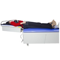 Table de traitement de décompression lombaire et spinale électrique YGT08, physiothérapie, flexion, traction, traitement, lit de traction d'ostéopathie cervicale