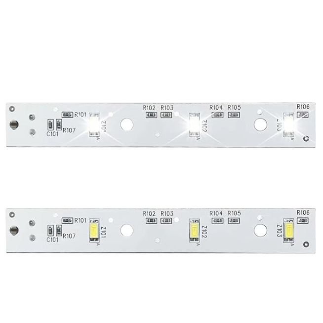 WR55X26671 LED Light Board Bulb For GE Refrigerators — 5 Pack, Waterproof, Super Bright 7500K