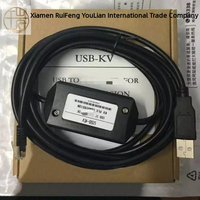 Cable USB-KV, Adaptador USB a la Serie KV para PLC, Nuevo Original en Stock, Automatización Industrial, Programación de PLC Dedicada