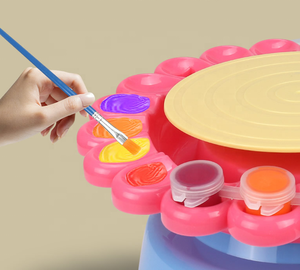 Máquina de Cerámica Eléctrica de Juguete para Niños, Máquina de Arcilla para Pintar a Mano - Product Image 3