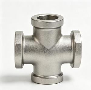 ข้อต่อท่อสแตนเลสแบบ CNC พร้อมฐานหน้าแปลน บริการหล่อแบบกำหนดเอง - Product Image 6