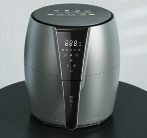 Vente de liquidation en gros : Friteuse à air numérique 4,8 L avec fenêtre d'observation en plastique, fonction de cuisson et grill électrique domestique - Product Image 2