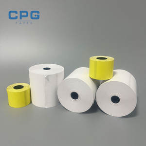 ราคาโรงงาน กระดาษใบเสร็จรับเงินขนาด 3 1/8 นิ้ว 57 มม. ปราศจากสาร BPA น้ำหนัก 70 แกรม สำหรับเครื่องพิมพ์ใบเสร็จรับเงินร้านอาหาร กระดาษเทอร์มอลสีขาวแบบม้วน - Product Image 1