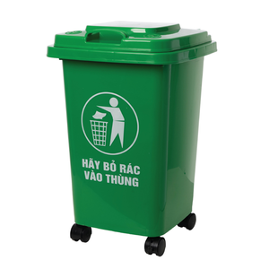 ถังขยะพลาสติกแบบมีล้อขนาด 40 ลิตร สำหรับงานหนัก ความจุขนาดใหญ่ ใช้ได้ทั้งภายนอกและภายในอาคาร - Product Image 2